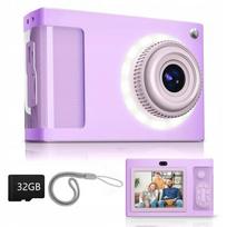 Vaikiška kamera ARNSSIEN Y2, skaitmeninė, su asmenukių funkcija ir LED, 1080P