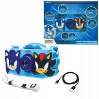 Vaikiškas fotoaparatas Lexibook Sonic The Hedgehog, 8GB, 4 viename, DJ078SN