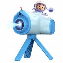 Vaikiška kamera CHAKEYAKE 2-in-1 su projektoriumi, stovu ir 32GB kortele, 1080P