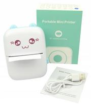 Nešiojamas terminis spausdintuvas MINI KITTY, belaidis, su USB, foto spaudai, su popieriaus ritinėliu