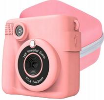 Vaikiškas fotoaparatas 1080P su 32GB kortele, 2.4" ekranu, 1300mAh baterija