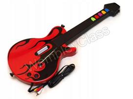 Žaislinė Gitara Guitar Hero su TV prijungimu ir MP3 įvestimi Dromader