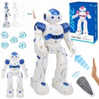 Išmanusis valdomas robotas su gestų ir nuotolinio valdymo funkcija