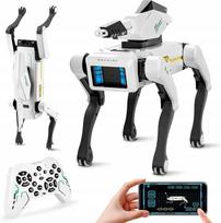 Žaislinis robotas šuo vaikams nuo 6 metų, su pultu, balso valdymu ir programavimu