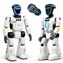 Nuotoliniu pultu valdomas išmanusis robotas su šviesos efektais