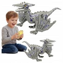 Didelis nuotoliniu pultu valdomas dinozauro žaislas su šviesa ir garsais