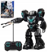 Nuotoliniu būdu valdomas robotas Robo Blast One, juodas, Silverlit