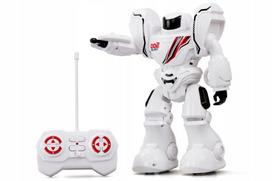 Nuotoliniu būdu valdomas robotas Robo Blast One, balta, su šaudymo funkcija, 88590