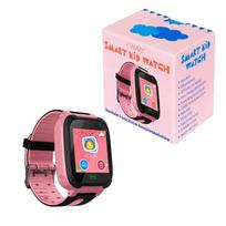 Vaikiškas išmanusis laikrodis VITAMMY SMART KID WATCH PINK su vietos nustatymu ir SOS funkcija