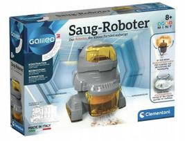Robotas dulkių siurblys žaislas vaikams Clementoni SAUG-ROBOTER