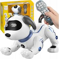 Interaktyvus nuotoliniu valdomas robotas šuo, su balso komandomis ir šokio programavimu, nuo 3 metų