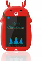 Vaikiška LCD piešimo planšetė REINDEER, raudona