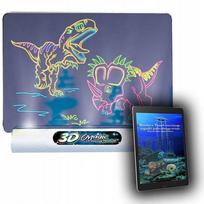 Piešimo lenta vaikams MAGIC 3D, interaktyvi