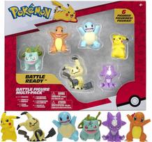Pokemon figūrėlių rinkinys „Battle Ready Multi-Pack“: Pikachu, Mimikyu, Toxel ir kt.