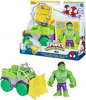 Žaislų rinkinys: SPIDEY ir HULK figūrėlės su SMASH sunkvežimiu Hasbro F7457