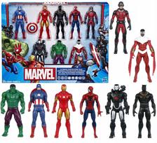 Žaislų rinkinys 8 figūrėlės AVENGERS MARVEL HASBRO E4552 Hulk, Spiderman, Falcon, Antman