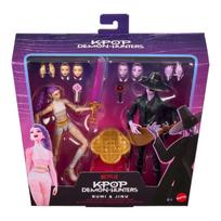 Lėlės rinkinys DOLL K-POP DEMON HUNTERS Final Battle: Rumi ir Jinu