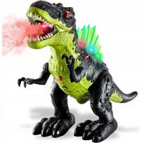 Interaktyvus šviečiantis žaislinis dinozauras T-Rex XXL, skleidžiantis garsus ir garus