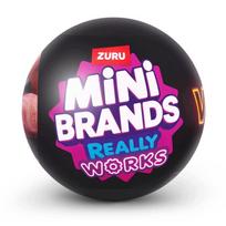 Viniliniai ZURU Mini Brands staigmenos rutuliai su mini vinilo plokštelėmis