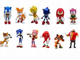Sonic the Hedgehog ir draugų figūrėlės, 12 vnt. rinkinys