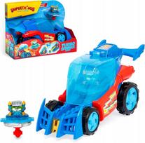 Žaislinė transporto priemonė Magicbox Turbo Spinner Hero Superthings, mėlyna, Rivals of Kaboom