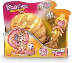 Lėlė KOOKYLOOS Mermaid Jewel su kriauklės formos rankine