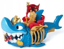 Žaislinis laivas Piratix Shark Treasure Golden Pirate Ship King Shark