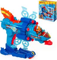 Žaislinis lėktuvas su priedais Superthings Blaster Jet, Magic Box Toys