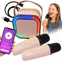 Belaidžių mikrofonų rinkinys vaikams su Bluetooth garsiakalbiu, 2 vnt.
