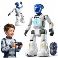 Interaktyvus nuotoliniu būdu valdomas robotas, kalba, šoka, programuojamas balsu