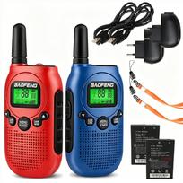 Racija vaikams BAOFENG BF-T6, ilgo nuotolio, PMR