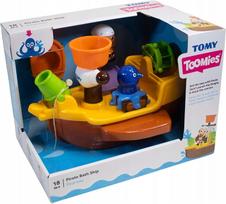 Vandens žaislas TOMY TOOMIES piratų laivas, nuo 18 mėn.
