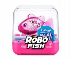 Žaislinė ZURU Robo Fish plaukiojanti rožinė žuvelė, keičianti spalvą
