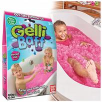 Voniai skirtos rausvos spalvos Zimpli Kids Gelli Baff milteliai, nuo 3 metų