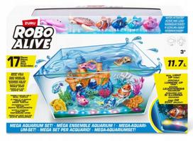 Interaktyvus žaislas – Zuru Robo Fish akvariumas su vėžliu ir žuvytėmis