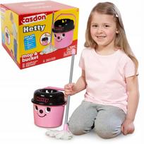 Žaislinis šluotos ir kibiro rinkinys vaikams CASDON Hetty, rožinis