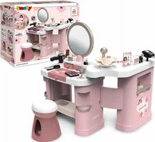 Vaikų grožio centras SMOBY BEAUTY su 26 priedais, kirpykla ir kosmetikos rinkinys