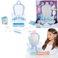 Vaikiškas tualetinis staliukas DISNEY FROZEN su ELSOS atributika ir garsais