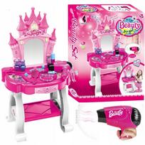 Vaikiškas tualetinis staliukas Madej su veidrodžiu
