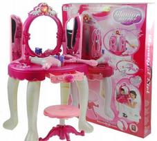 Vaikiškas makiažo ir šukuosenų rinkinys VANITY Pretty For Little Stylist