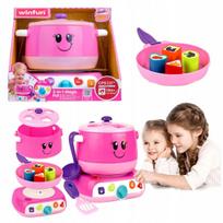 Žaislinis virtuvės puodas „Kitchen Magic“ 3in1, interaktyvus