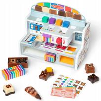 Medinė saldainių gaminimo fabrikėlio žaidimų rinkinys vaikams Melissa & Doug