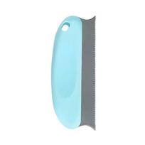 Multifunction Pet Hair Remover Floating Hair Combs for Sofa Fuzz Fabric Dust Removal Dog cleaning Accessories mėlyna