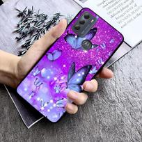 Butterfly Phone Case for Motorola Moto G 5G G50 G60S G100 G Stylus G9 G8 G7 Power G Pure G8 Play G7Plus G60 Moto G100 purple