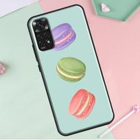 Macarons Cake Dessert Cute For Redmi Note 12 Pro Plus Cover For Redmi Note 10 8 9 11 Pro 12S 11S 10S 9S 9C 10C 12C Case Redmi Note 11S white
