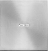 Asus ZenDrive U7C (SDRW-08U7C-U) | Interface USB Type-C | DVD±RW | CD read speed 24 x | CD write speed 24 x | Silver 90DD0302-M29000 | 4711387781487