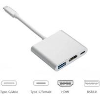 USB 3.0 Type C Adapteris USB-C į HDMI skirtas Apple Naujam Macbook Suderinamas su HDMI