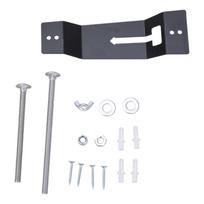 Wall Mounted Spare Tire Holder For Trailers Utility Enclosed Trailer Wheel Bracket Rack Space Saving Accessories 1 black