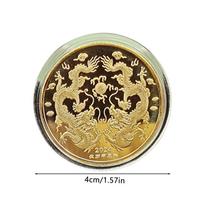 Dragon Commemorative Chinese New Year 2025 Dragons Playing with Beads Collectible Coin China Mascot Souvenir Lucky Coin auksas