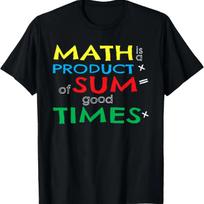 Math Geek Teacher Saying Graphic Clever Phrase Classroom T-Shirt XXXXXL juoda